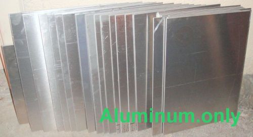 3x Aluminum Plate 3/32 .090 x 9&#034; x 12&#034; .094&#034; 3/32&#034; (.09] .090&#034; 6061-T6