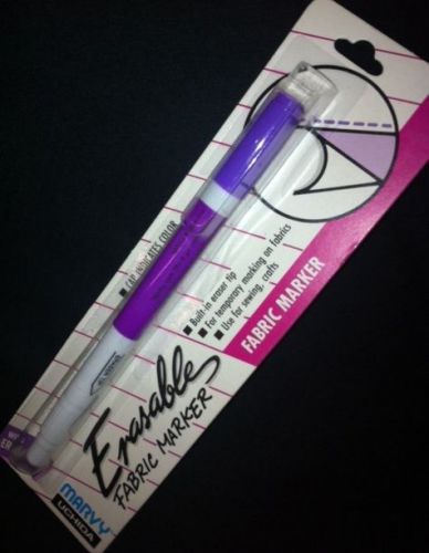 Erasable Fabric Marvy Marker