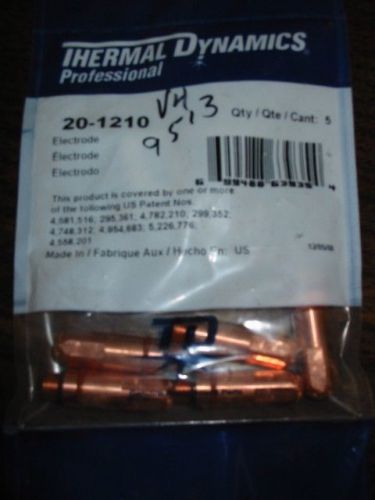 THERMAL DYNAMICS 20-1210 ELECTRODE - QTY 5