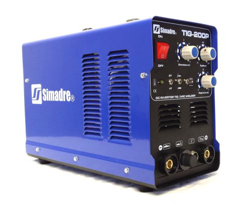 Simadre powerful tig200p 200a tig/mma/pulse dc inverter welding machine for sale