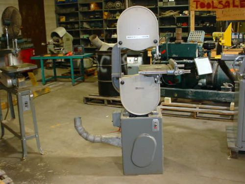 BEAUTIFUL ROCKWELL-DELTA 14&#034; VERTICAL WOOD CUTTING BAND SAW MODEL 28-200