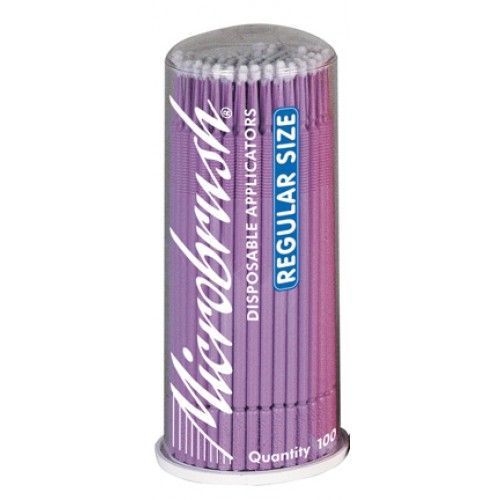 Microbrush Tube Regular Size Purple 400pk MRP400