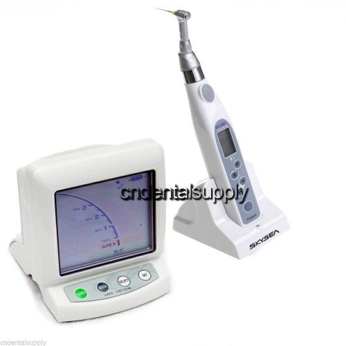 Dental endodontic endo motor cordless endo handpiece 16:1 head + apex locator for sale