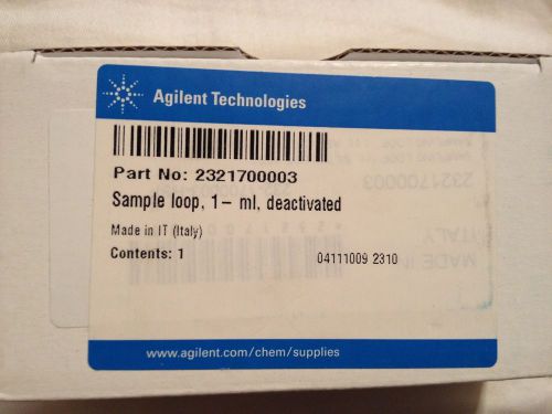 Sample Loop (1mL deactivated) for an Agilent G1888A Headspace Sampler