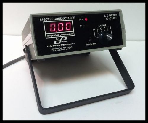 Cole-Parmer Model 19100-00 V1.1 Specific Conductance EC Meter