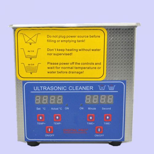 2L Professional Industrial Digital Ultrasonic Cleaner Bath Timer Basket dmu