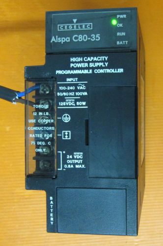 CEGELEC ALSPA C80-35 CE693PWR330B POWER SUPPLY