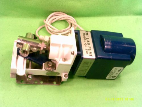 FMI FLUID METERING INC QG150 QG150MB LAB PUMP CERAMPUMP Q-PUMP LOW SPEED FLOW