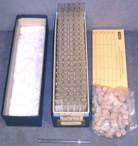 NEW Cargille 100-tube sample storage set