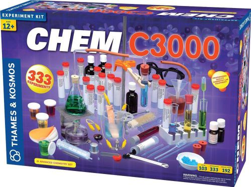 Chemistry Set Advanced High School Prep Professional Quality 333# Experiments