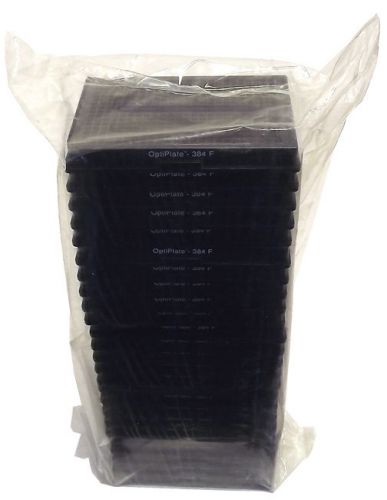 NEW 25 PK MicroPlates Plates Perkin Elmer OptiPlate-384 Well Black F 6007279