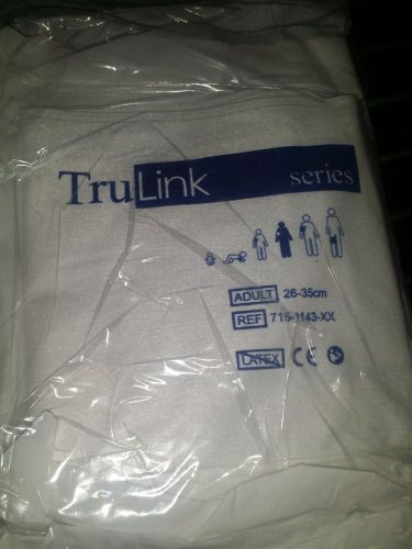 Lot of (5) Adult New SpaceLabs TruLink NIBP Blood Pressure Cuffs 715-1143-10