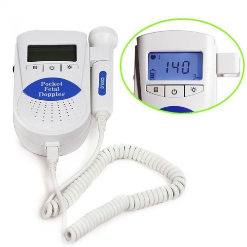 Contec fda&amp;ce sonoline b fetal heart doppler /backlight lcd 3mhz for baby heart, for sale