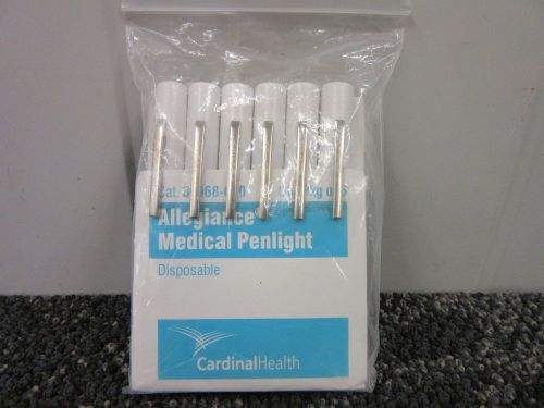 6 CARDINAL ALLEGIANCE MEDICAL PENLIGHT DISPOSABLE EMT ER EXAM DIAGNOSTIC NEW