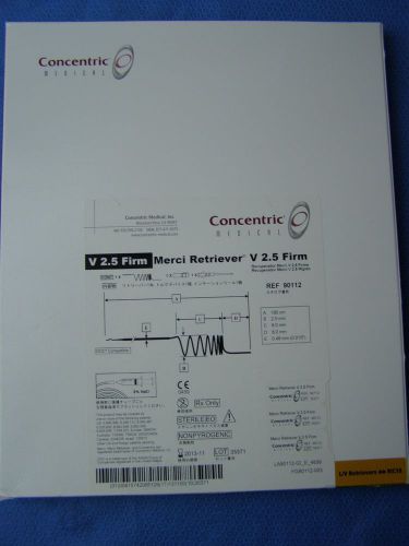 Concentric Medical Merci Retriever V 2.5 Firm REF: 90112 One Unit