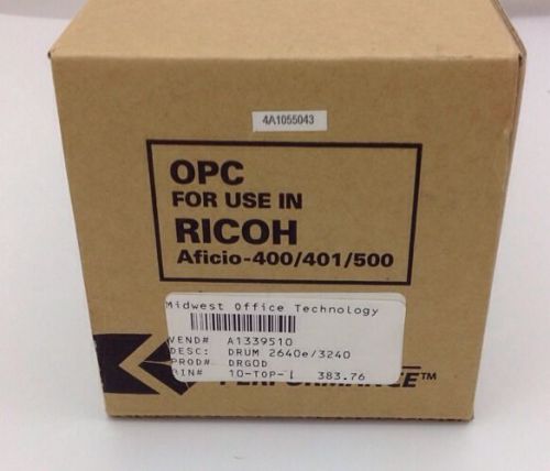 Ricoh Savin A1339510 Photoreceptive Drum Unit Aficio-400 401 500 Katun