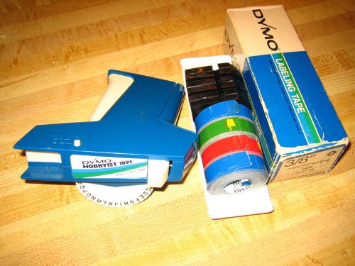 Vintage DYMO Labelmaker Hobbyist Labelmaker with Extra Tape 