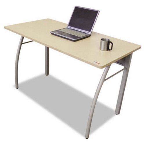 Linea Italia Trento Line Rectangular Desk, Oatmeal (LITTR733OAT)