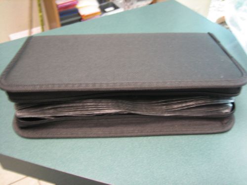 10 New High Quality 68-CD DVD Wallets Organizers w/Black Sleeve,  Sale