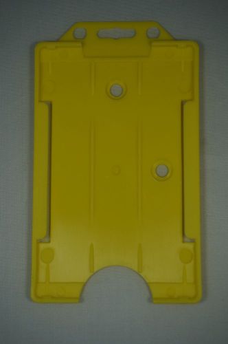 Yellow vertical card holder  - free shipping for sale