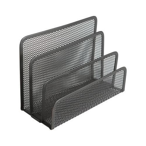 Design Ideas Letter Holder, Mesh, Black New