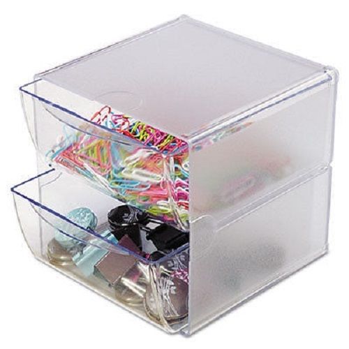 Deflect-O Corporation Two Drawer Cube Organizer