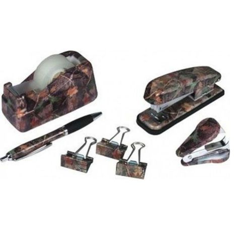 Camo office desk set (7 piece) for sale