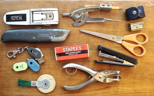 Vintage Desk Drawer Tools