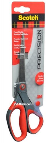 3m scotch precision scissor 8 &#034;stainless steel limited warranty for sale