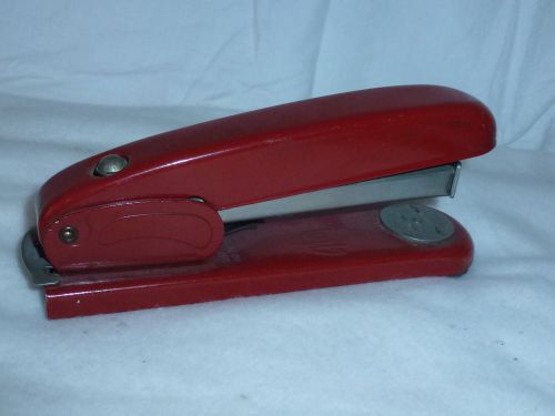 Alter NOVUS 53 Hefter Tacker rot Schreibwaren Buro L 15cm /S20.2