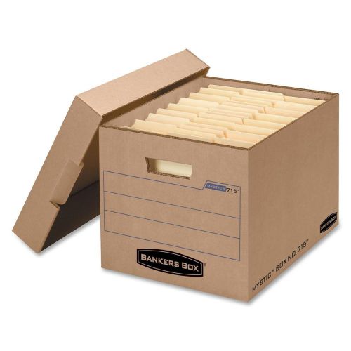 Fellowes FEL7150001 Bankers Box Mystic Storage Box Pack of 25