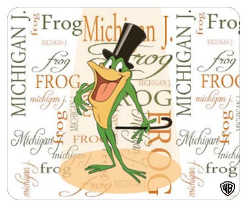 MICHIGAN J. FROG MOUSE PAD. LOONEY TUNES CARTOONS NAME LOGO......FREE SHIPPING