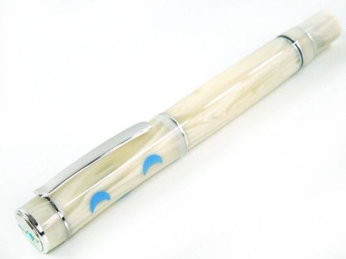 Fountain Pen Delta Capri Night &amp; Day - Capri Night Ivory - 1 - EF NIB