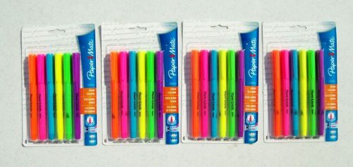 Paper Mate HighLighters Lot 24 Hi-Liters New School Teacher Home Office Supplies