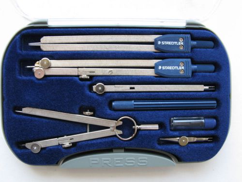 Staedtler Mars Compass Set in Storage Case (559 09) Very Good Condition