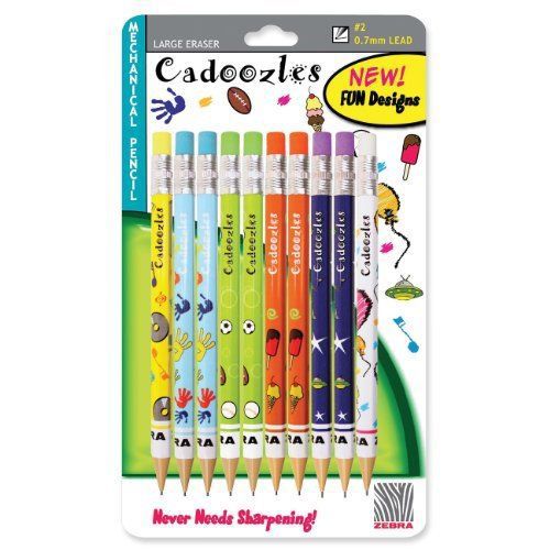 Zebra pen cadoozles mechanical pencil - #2 pencil grade - 0.7 mm lead (zeb51211) for sale