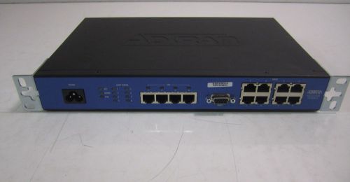 Adtran netvanta 838t 1172838g1 8-port metro ethernet switch with rack mounts for sale