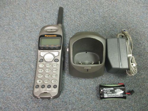 Panasonic KX-TGA400B 4 Line Cordless Handset Complete For Use KX-TG4000B #H2