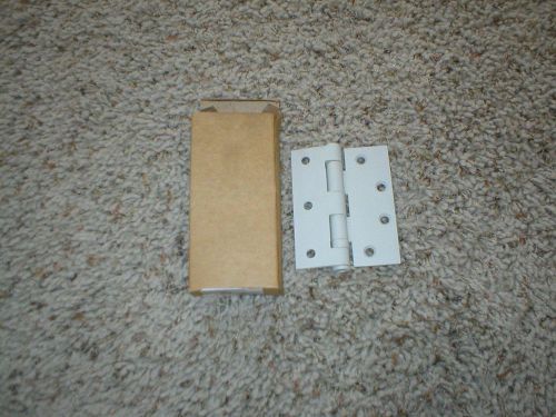 NEW IN BOX, HAGER BB1129 WHITE DOOR HINGE 4.5&#034; USP