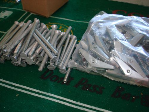 (50)   3&#039;&#039;- 1/4&#039;&#039;-20  FLAT HEAD TOGGLE BOLTS