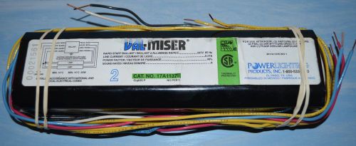 Val-Miser Ballast CAT.No. 17A1137E