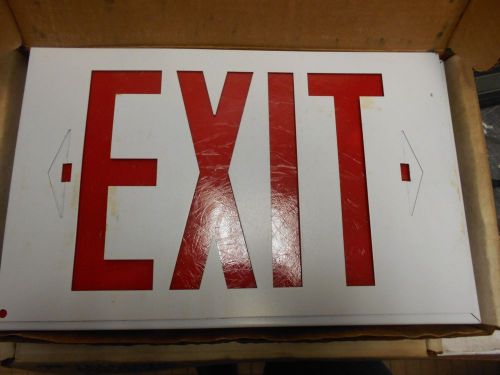 New teledyne big beam exit sign single faced 199-5015 for sale