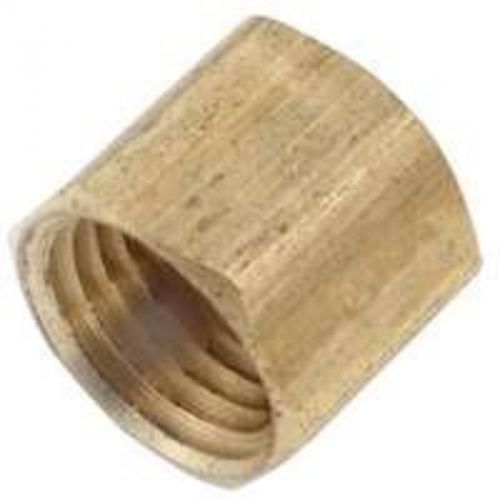 Brass Barstock Cap 3/8 Lf ANDERSON METAL CORP Brass Pipe Caps 756108-06