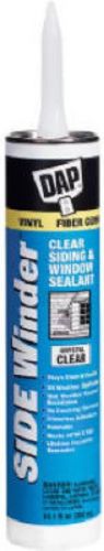 Dap side  winder 10.1oz crystal clear siding &amp; window indoor/outdoor caulk 00816 for sale