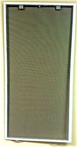 WHITE CHAR-FIBER WINDOW SCREENS 35 7/8  X  17 5/8