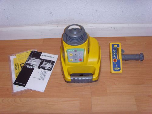 Spectra precision hv301g green beam laser level no case for sale