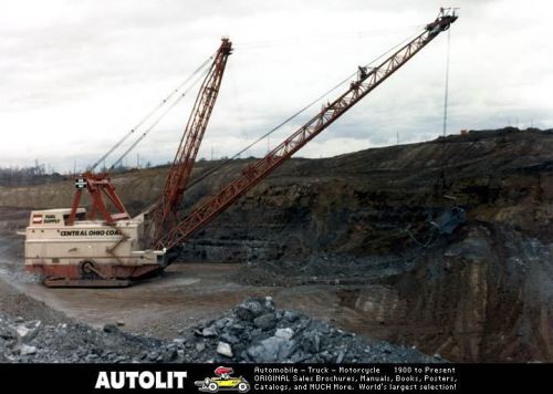 1975 ? Central Ohio Coal Dragline Crane Photo Poster zc3865-OAOAMB