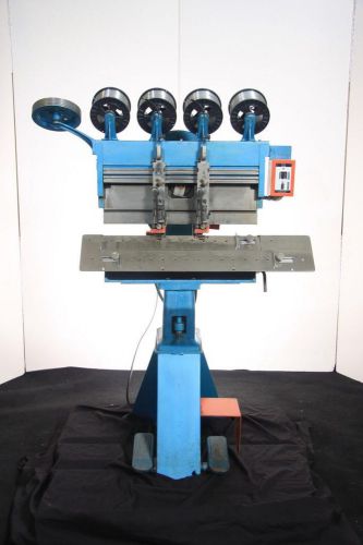 Interlake ISP Model P Multi Stitching Head Wire Stitcher Bindery Machine