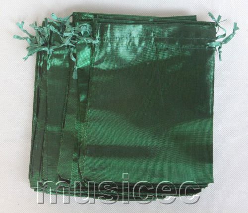 20 piece 5&#034;X7&#034; green cloth thick Jewelry Pouch bags Gift packing T941A36