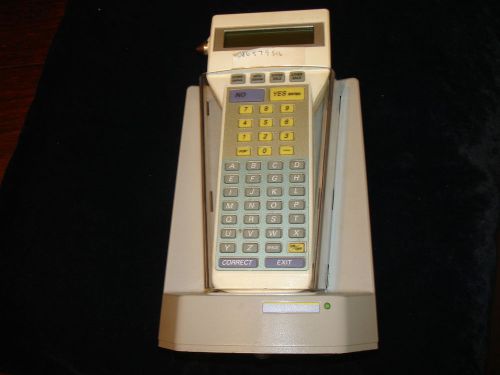A C Nielsen Homescan Barcode Scanner - Handheld Reader with Docking Station